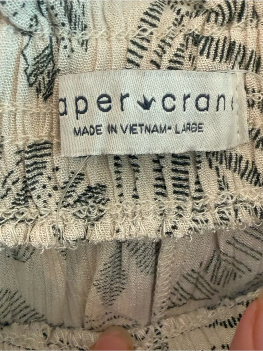 Paper Crane | Skirts | Nwt Paper Crane Tropical Leaf Tiered Mini Skirt ...